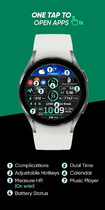 Realistic Clock - Watch Face screenshot 5