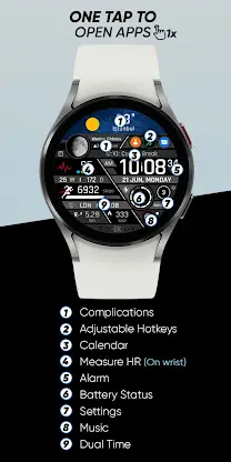 Realistic Info - Watch Face screenshot 5