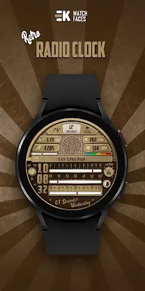 Retro Radio - Watch Face screenshot 1