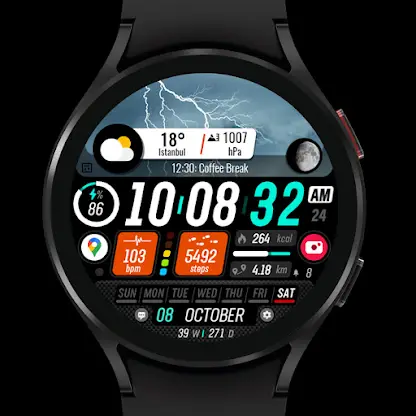 Sharper Clock - Watch Face screenshot 8