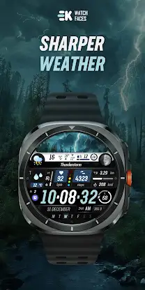 Sharper Weather - Watch Face screenshot 1