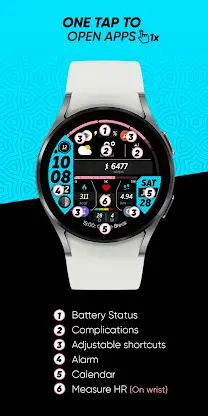 Sports Clock - Watch Face screenshot 5