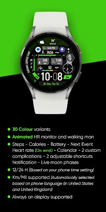 Tech Horizon - Watch Face screenshot 5