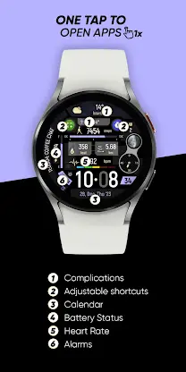 Tech Horizon - Watch Face screenshot 4