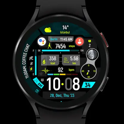 Tech Horizon - Watch Face screenshot 8