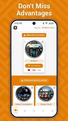 Watch Face for Wear OS screenshot 1