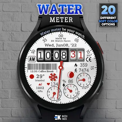Water Meter - Watch Face screenshot 2