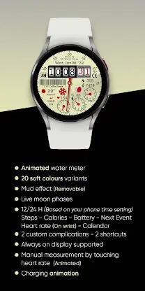 Water Meter - Watch Face screenshot 4