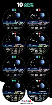 Zodiac Constellation Watch screenshot 8