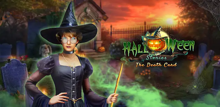 Halloween Stories 9 Death Card — Android game banner