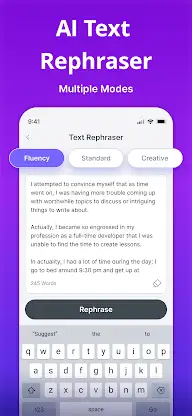 AI Text Rephraser & Summarizer screenshot 2