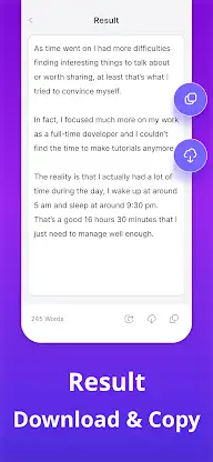 AI Text Rephraser & Summarizer screenshot 3