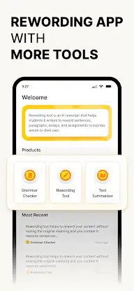 Rewording App screenshot 1