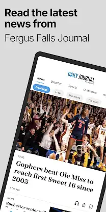 Fergus Falls Journal screenshot 1