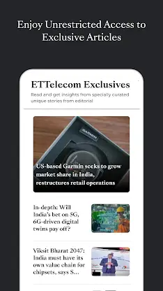 ET Telecom from Economic Times screenshot 2