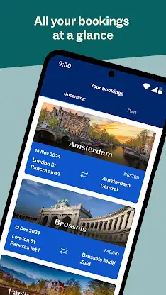 Eurostar: Train travel & Hotel screenshot 8