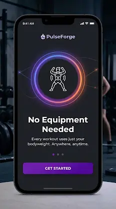 PulseForge: Home HIIT Workout screenshot 1