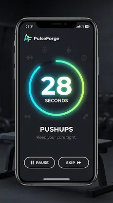 PulseForge: Home HIIT Workout screenshot 3