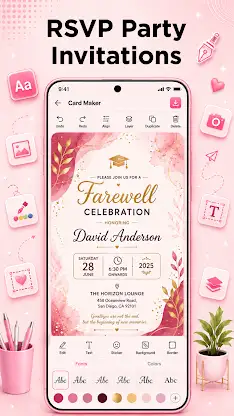 Invitation Maker RSVP Cards screenshot 3