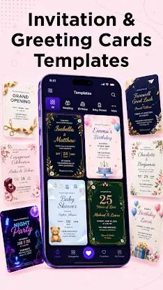 Invitation Maker RSVP Cards screenshot 1