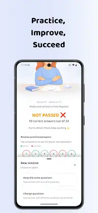 Civic Exam 2026 - France screenshot 5