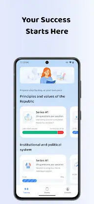 Civic Exam 2026 - France screenshot 2