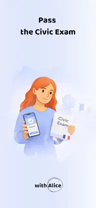 Civic Exam 2026 - France screenshot 1
