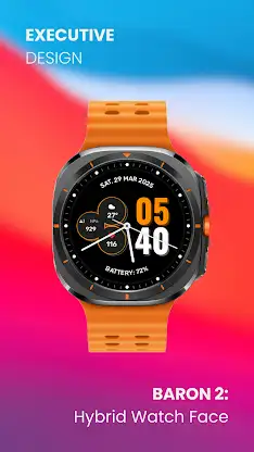 Baron 2: Hybrid Watch Face screenshot 3