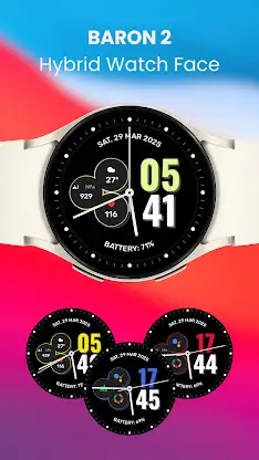 Baron 2: Hybrid Watch Face screenshot 5