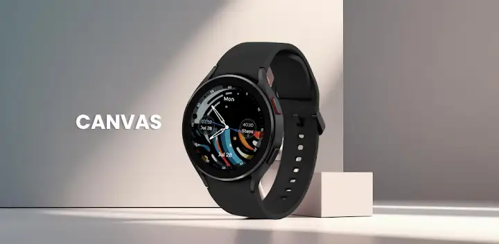 Canvas: Modern Art Analog Face — Android app banner