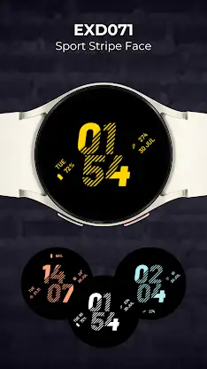 EXD071: Sport Stripe Face screenshot 1