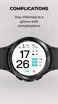 EXD043L: Digital Watch Face screenshot 4