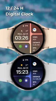 EXD070: Digital Watch Face screenshot 4