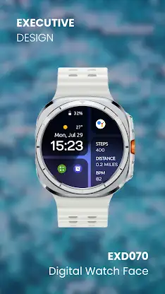 EXD070: Digital Watch Face screenshot 2