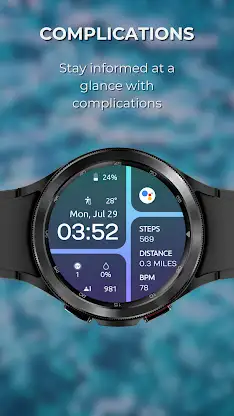 EXD070: Digital Watch Face screenshot 6