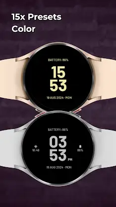 EXD074: Essential Watch Face screenshot 4