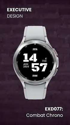 EXD077: Combat Watch Face screenshot 2