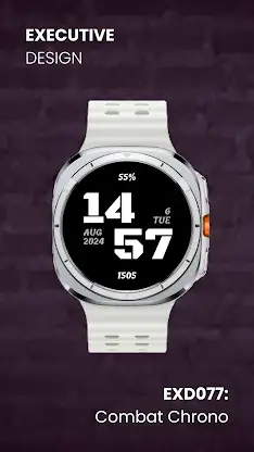 EXD077: Combat Watch Face screenshot 5