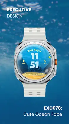 EXD078: Cute Ocean Face screenshot 5