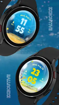 EXD078: Cute Ocean Face screenshot 1