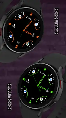 EXD086: Sleek Analog WatchFace screenshot 5
