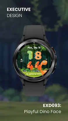 EXD093: Playful Dino Face screenshot 2