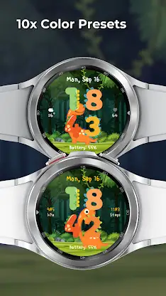 EXD093: Playful Dino Face screenshot 8