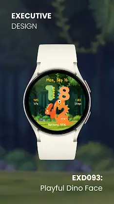 EXD093: Playful Dino Face screenshot 4