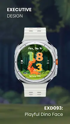EXD093: Playful Dino Face screenshot 3
