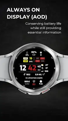 EXD107: Digital Watch Face screenshot 7