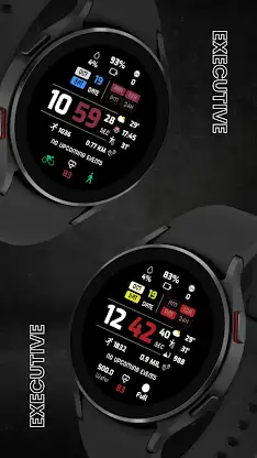 EXD107: Digital Watch Face screenshot 1
