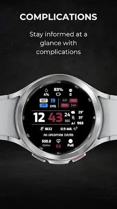 EXD107: Digital Watch Face screenshot 8