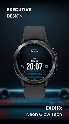 EXD113: Neon Glow Tech screenshot 2