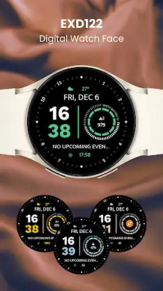 EXD122: Digital Watch Face screenshot 5